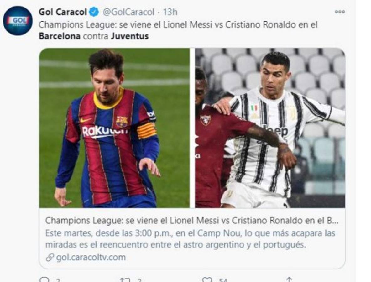 Messi vs Cristiano, el duelo esperado en Champions League y lo que dicen los medios por el mundo