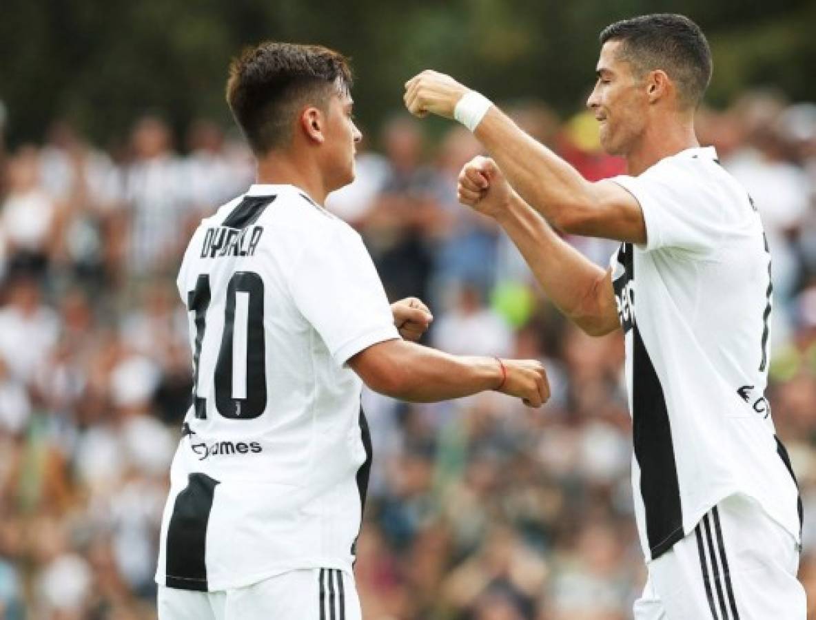 En fotos: Cristiano Ronaldo desata la locura tras anotar con la Juventus