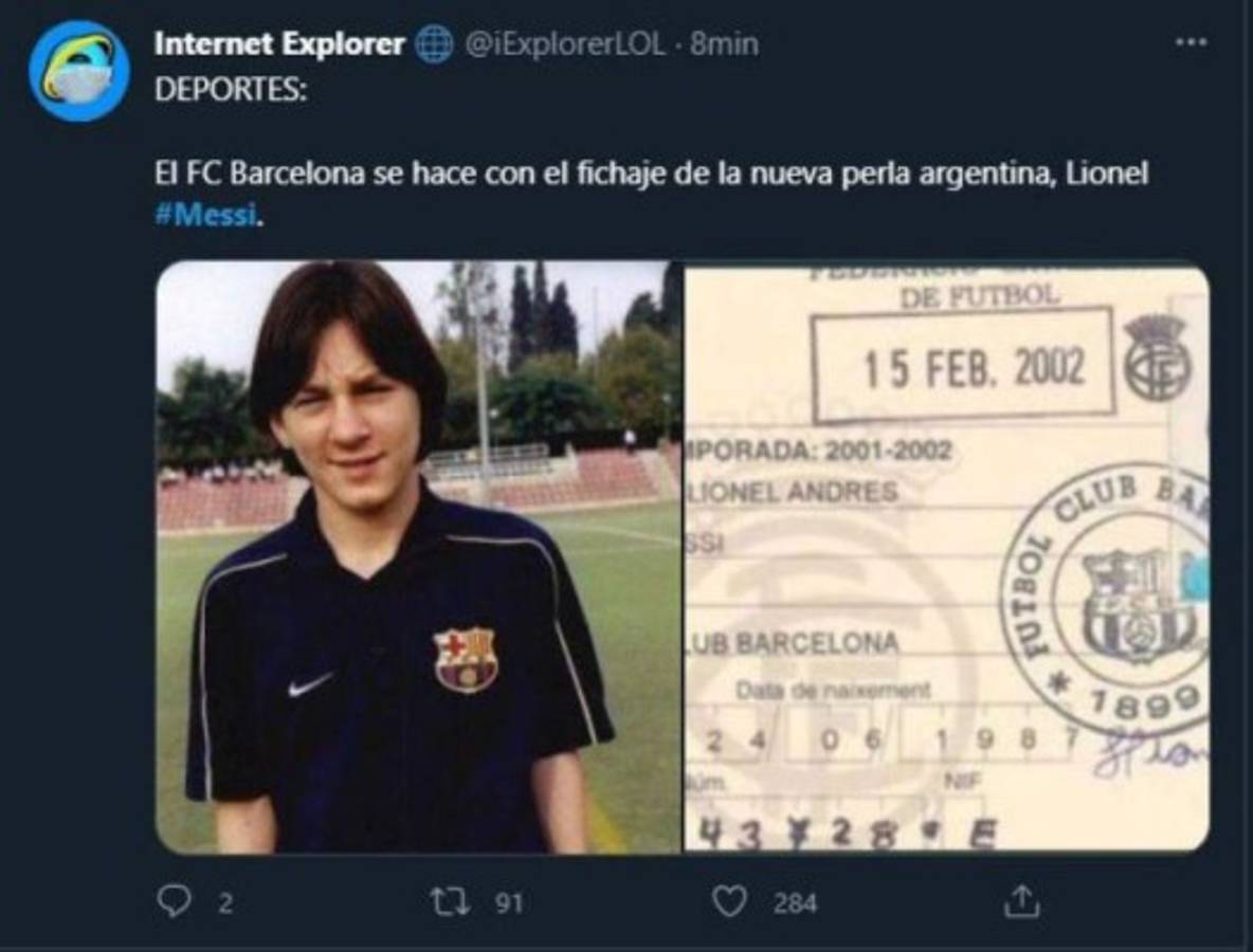 Messi se marcha para siempre: los memes hacen pedazos al Barcelona y a un 'solo' Kun Agüero