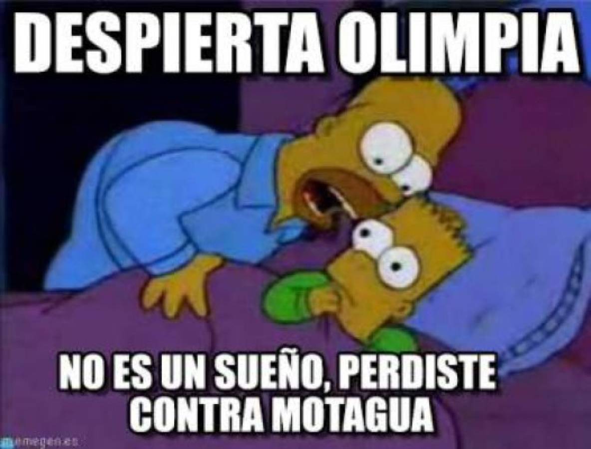 ¡Siguen! Los otros memes donde hacen pedazos al Olimpia tras perder la final ante Motagua