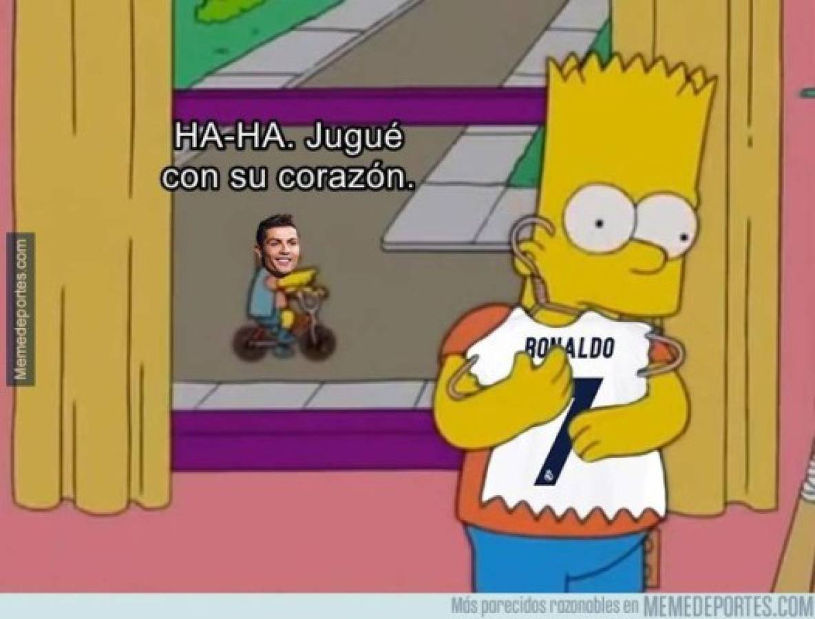 Memes: Se burlan del Real Madrid tras el debut de Cristiano Ronaldo con la Juventus