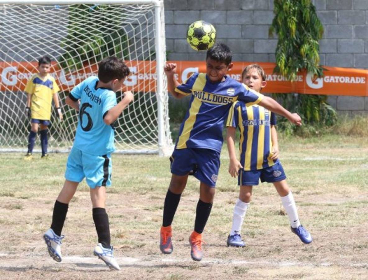 Pequeños derrocharon talento en el Soccer Festival en La Lima