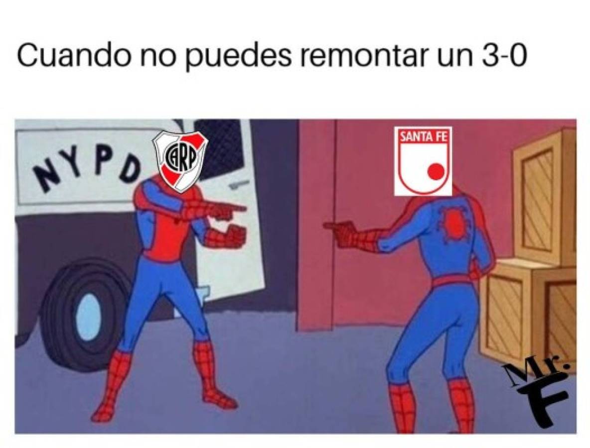 Robo y VAR: Los memes no perdonan a River Plate tras ser eliminados en la Copa Libertadores