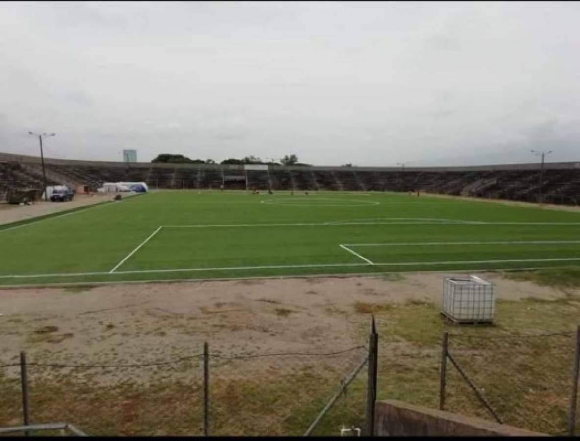 ¿Qué club te gustaría que la estrenara? Así quedó la cancha del estadio Roberto Suazo Córdova