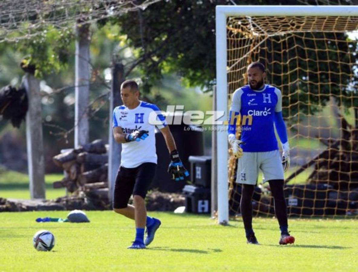 ¡Busitos y escondieron el 11! Las fotos del último entreno de Honduras antes de enfrentar a México