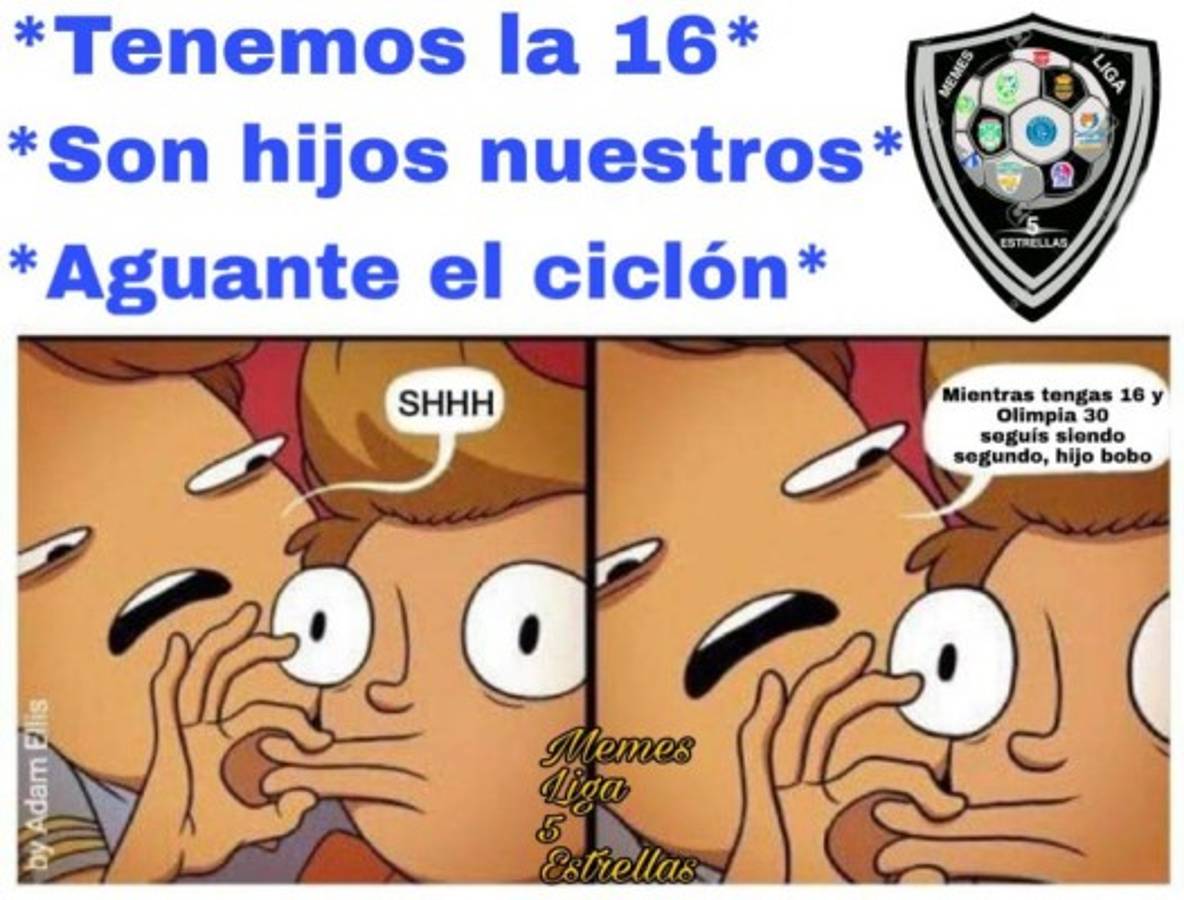 Burlas: Trituran con memes al Olimpia tras perder la final ante Motagua