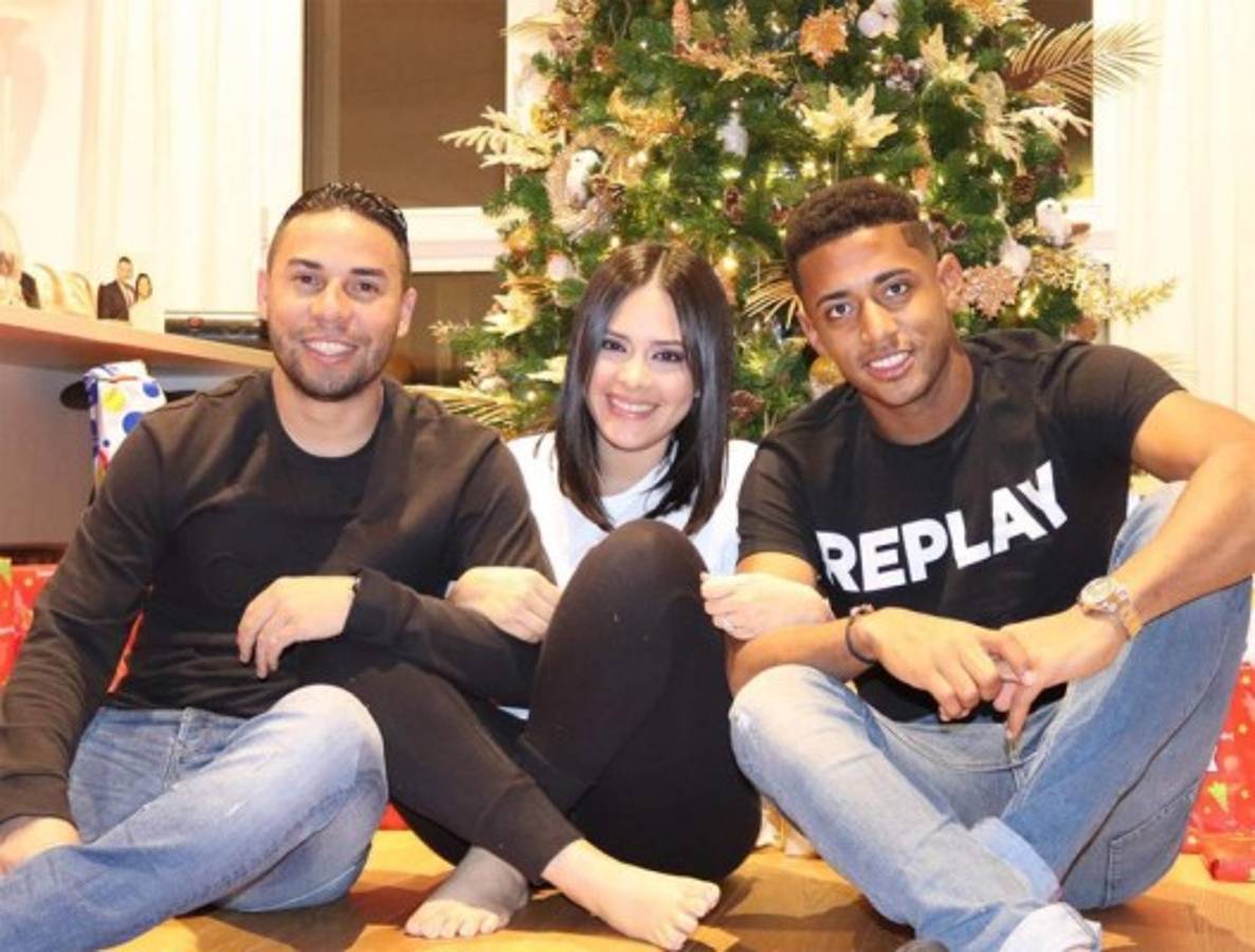 ¡En familia! Así recibieron la navidad los futbolistas hondureños