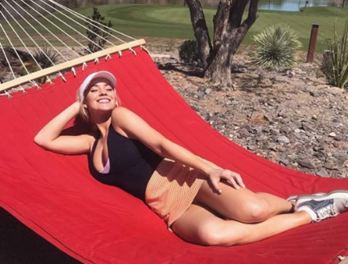 La golfista Paige Spiranac revela que le robaron ''fotos extremadamente sensibles''