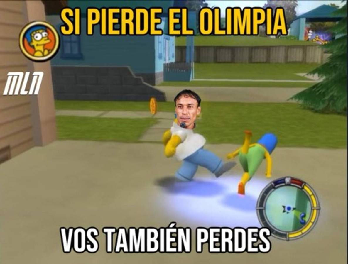 Los memes destrozan al Olimpia tras la derrota ante Marathón en San Pedro Sula