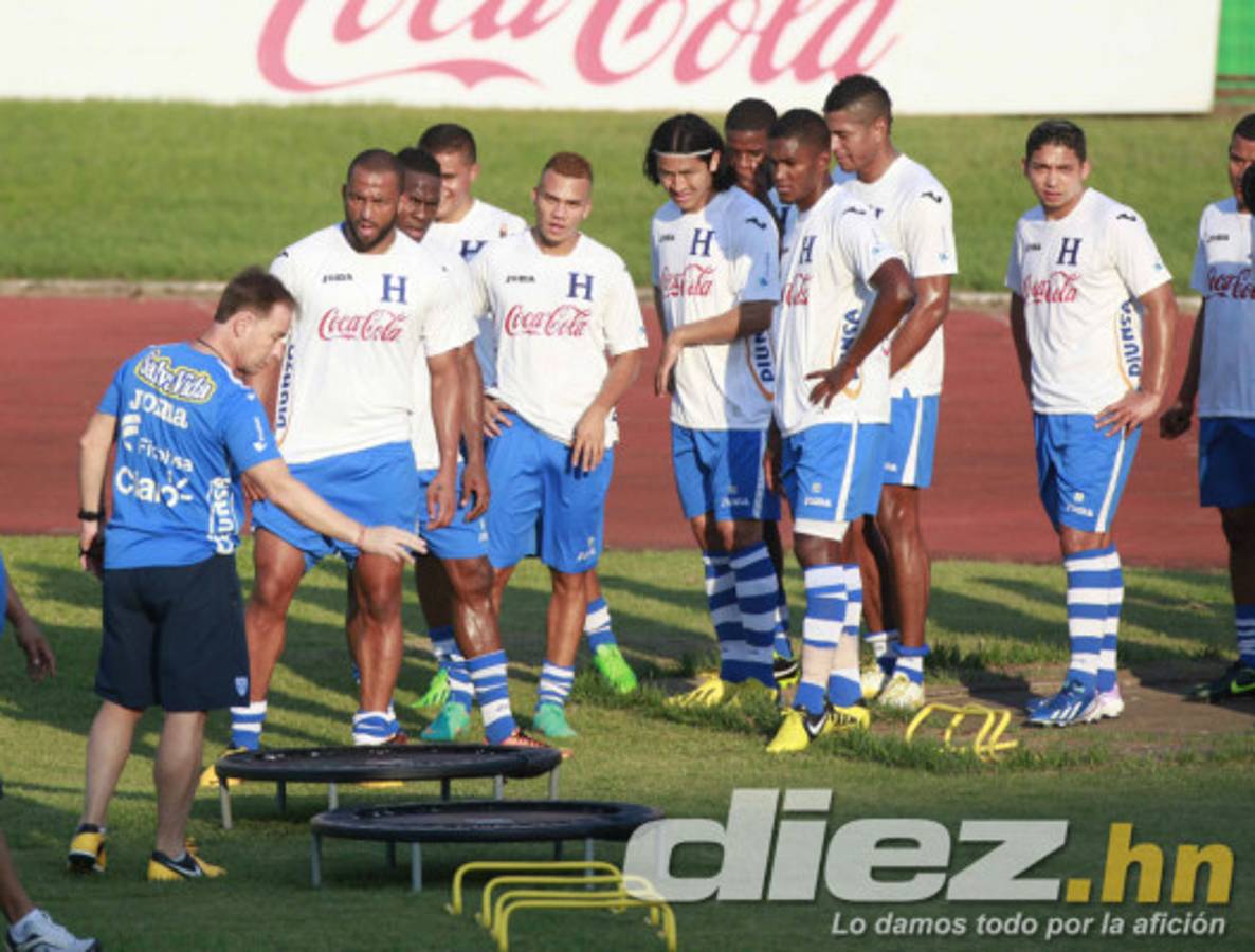Honduras por fin entrenó completa