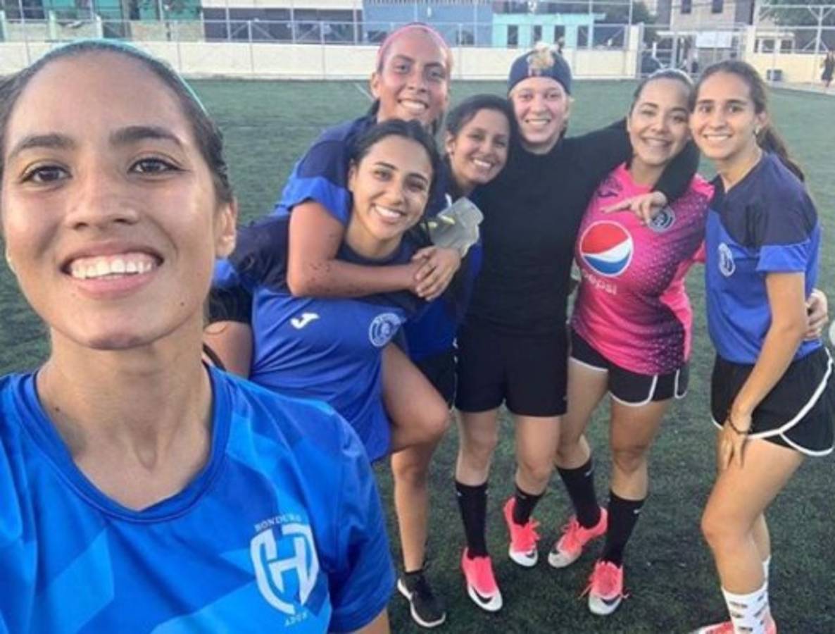 La explosiva futbolista de Motagua Yuridia Pineda arriba a sus 24 años más 'hot' que nunca