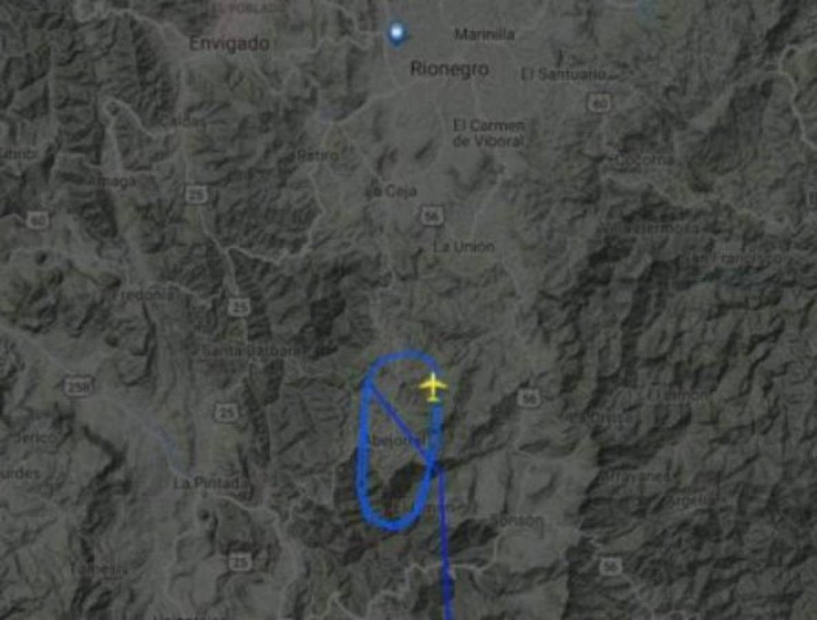 Así se estrelló el avión del Chapecoense