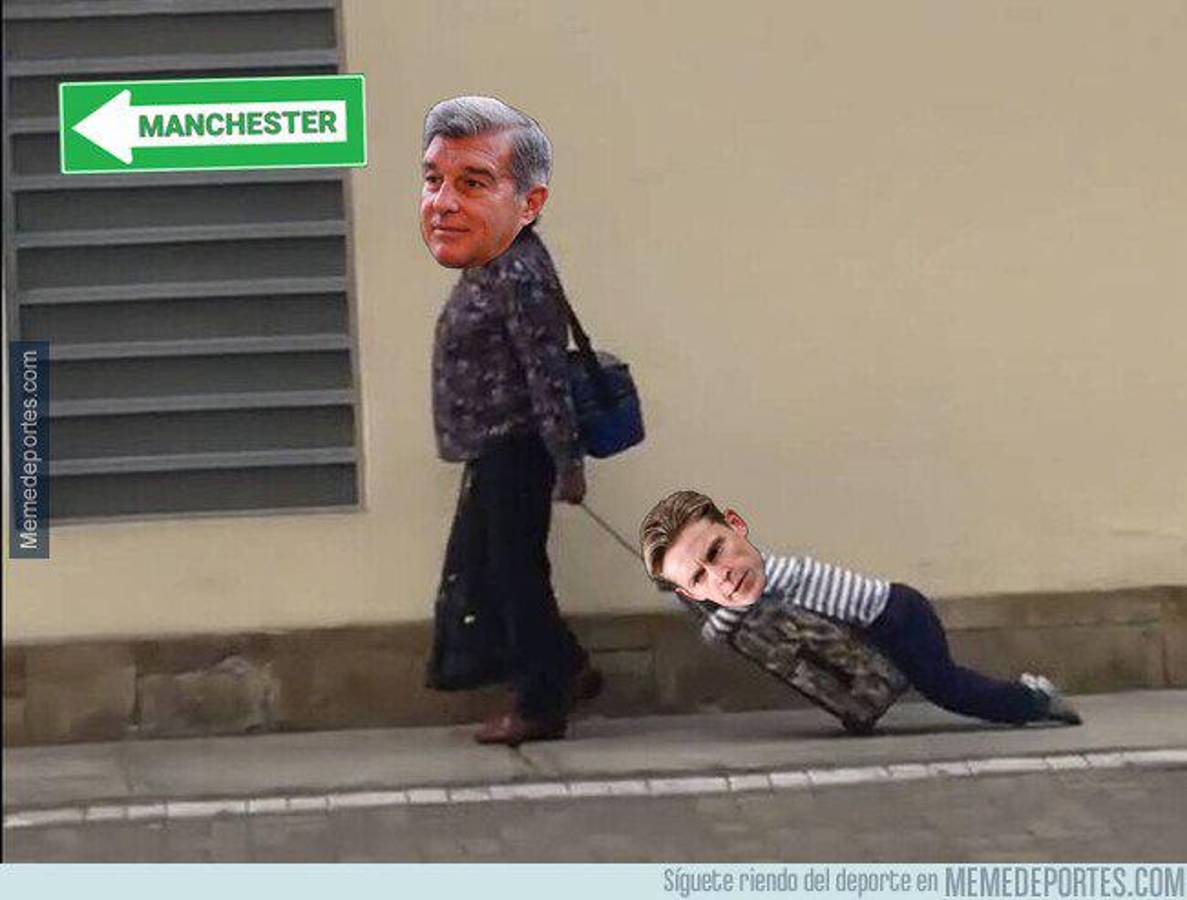 Barcelona es protagonista y Cristiano Ronaldo víctima: Los memes que está dejando el mercado de fichajes 2022