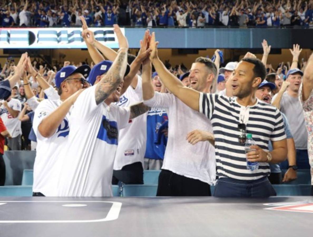 Estrellas que asistieron a los juegos de la Serie Mundial entr Dodgers y Astros