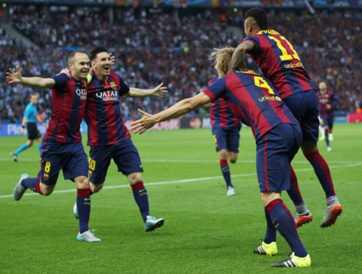 Las mejores fotos del partido Barcelona-Juventus