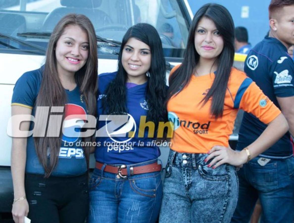 Las chicas bellas en la final de Honduras