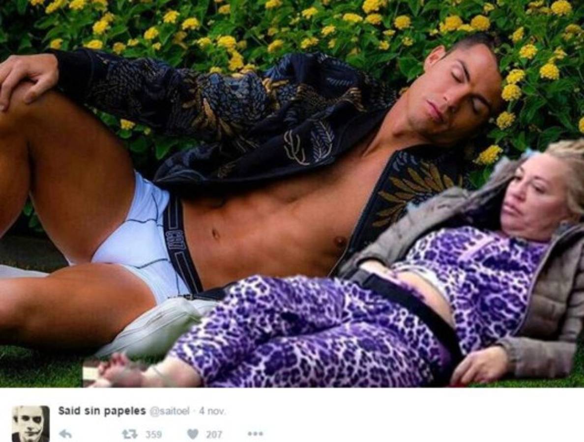 Festejan la renovación de Cristiano Ronaldo con memes de su última y extraña pose