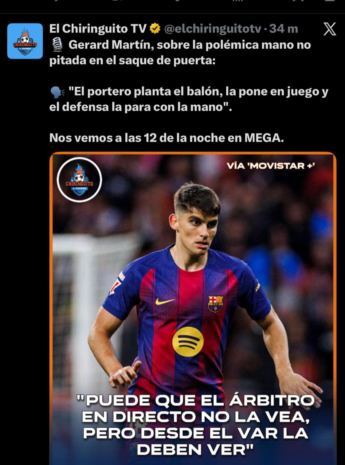 Jota Jordi explota y diarios de España apuntan al VAR: así reacciona la prensa al polémico penal en el Barcelona-Atlético