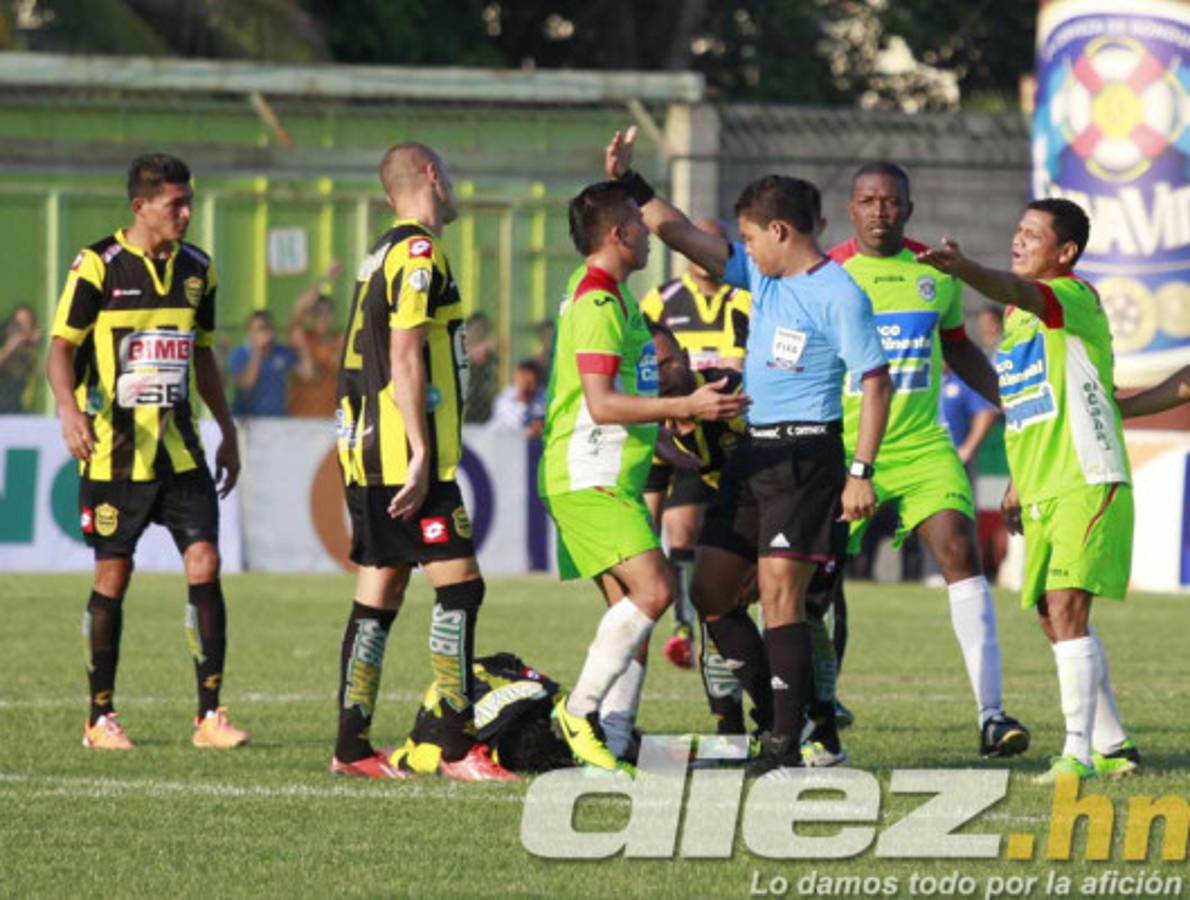 Marathón cayó goleado 6-1 ante el Real España