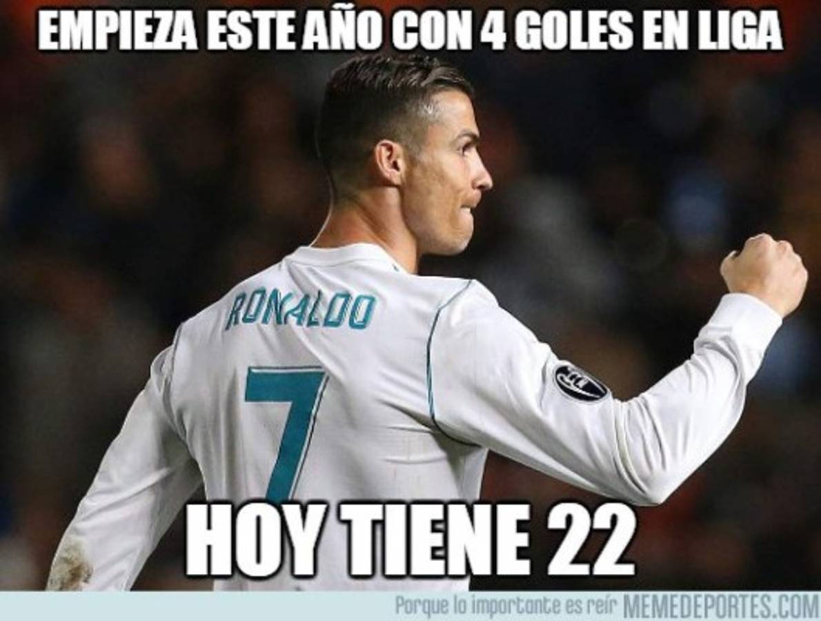 Cristiano Ronaldo, protagonista de los mejores memes que dejó el fin de semana