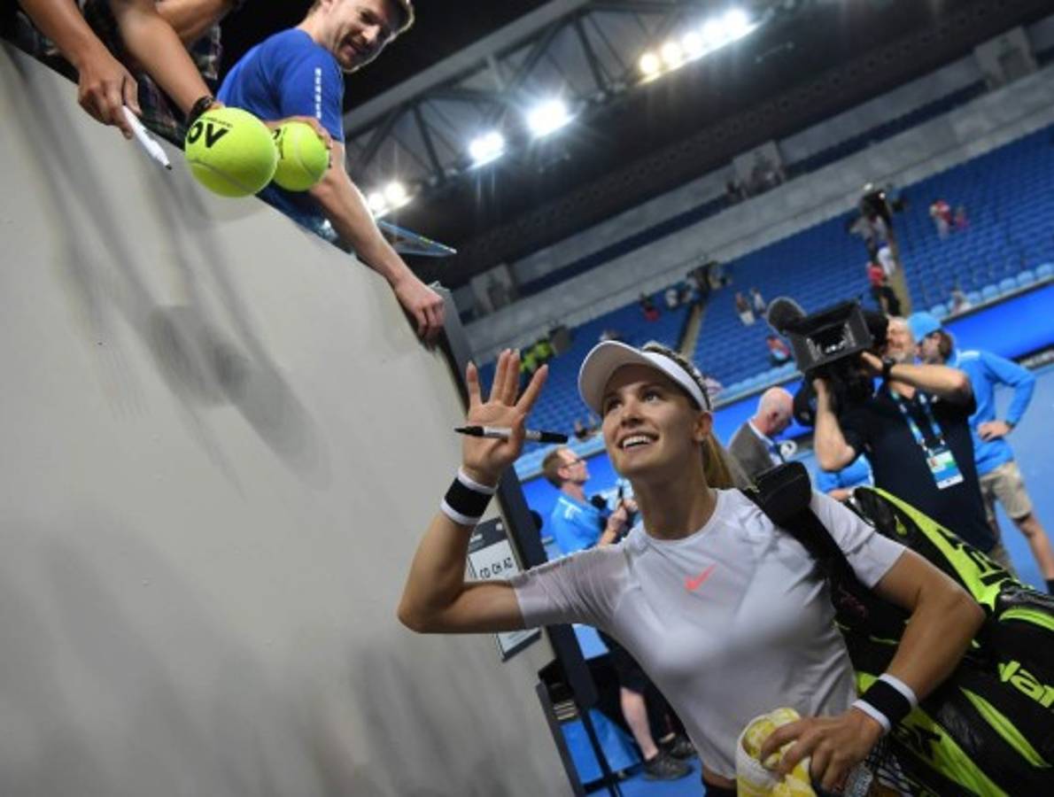 Eugenie Bouchard, la bella canadiense que engalana el Australian Open