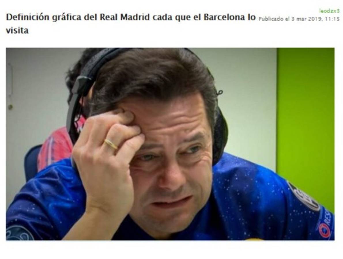 ¡Hasta Shakira! Los memes siguen masacrando al Real Madrid tras perder el Clásico