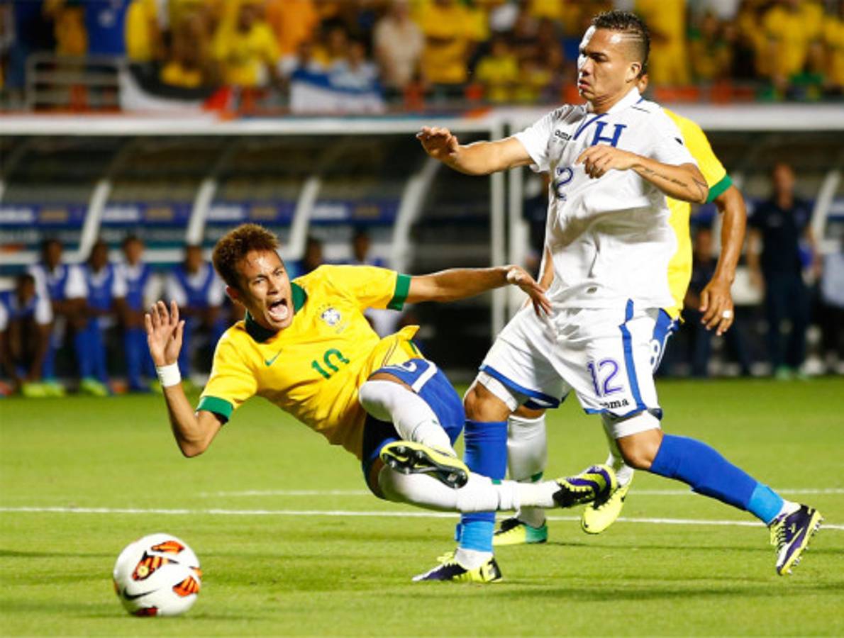 Las mejores imágenes del Honduras-Brasil