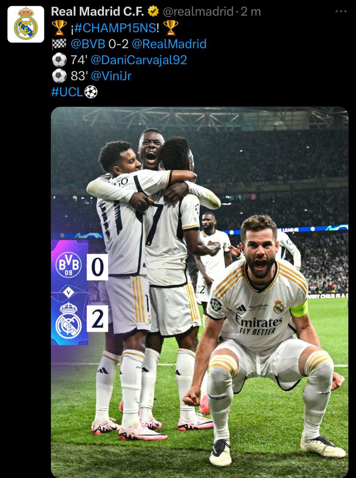 Cristóbal Soria se esconde y el mensaje de la FIFA: así reaccionó la prensa a la 15va Champions del Real Madrid