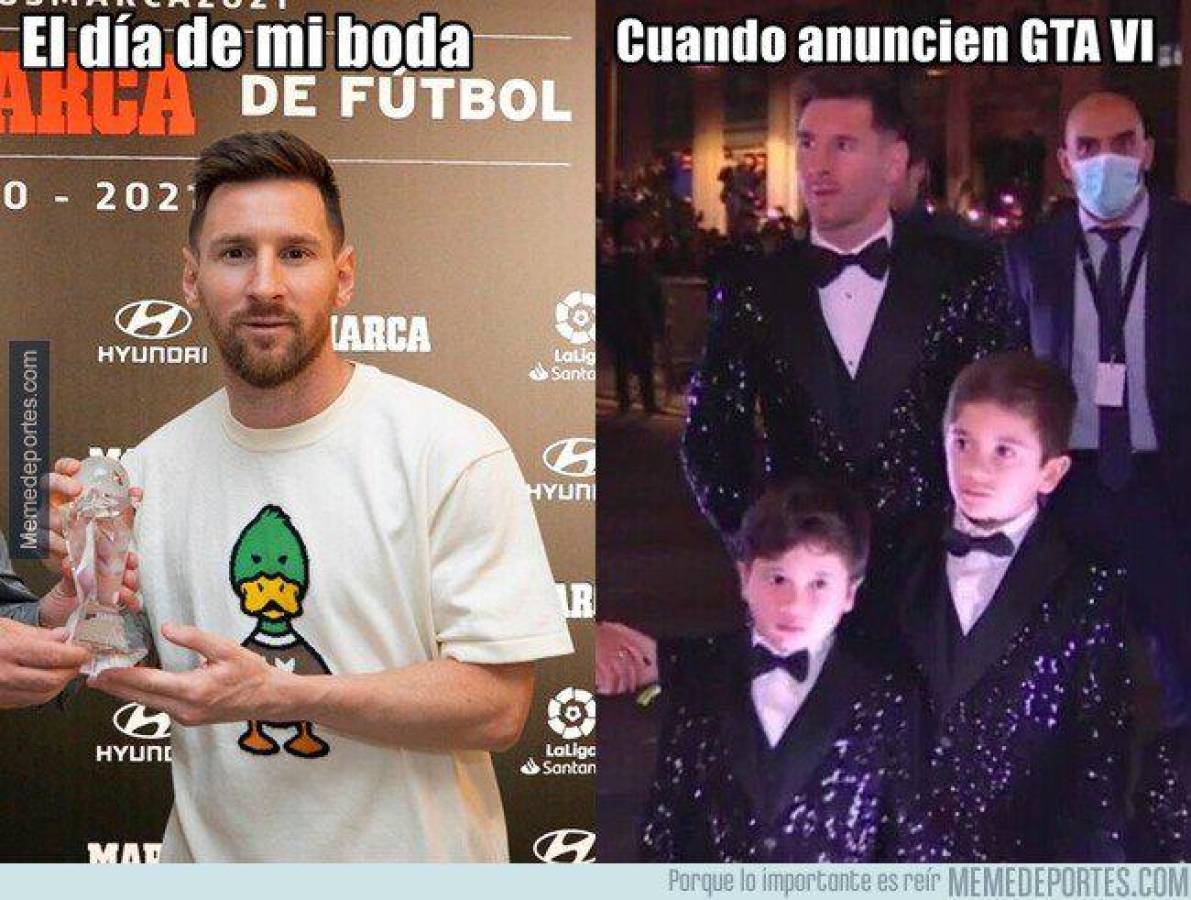 Messi gana el Balón de Oro 2021 y los memes destrozan a Cristiano Ronaldo