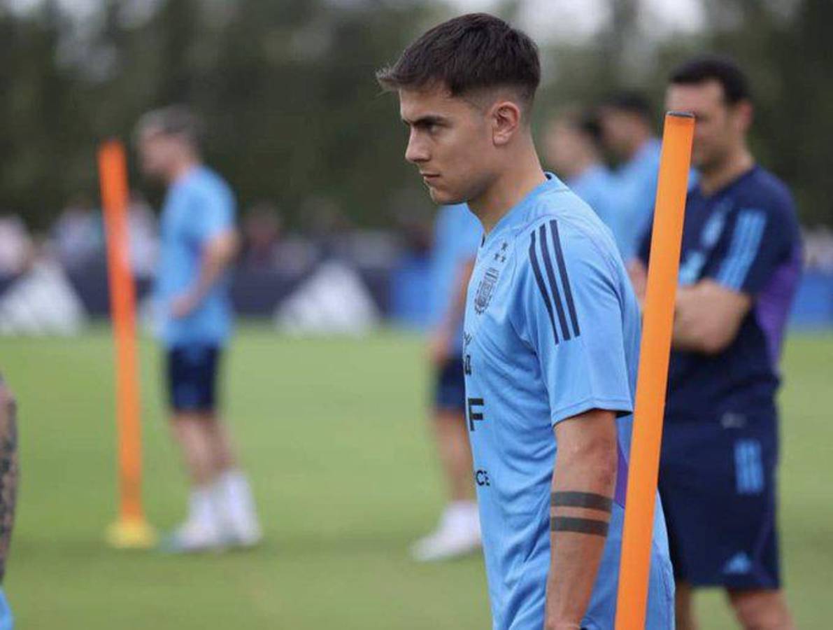 Sin Messi y el look de Lautaro; así comandó Lionel Scaloni y la selección Argentina en su primer entreno en Philadelphia