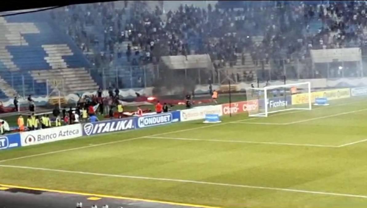 NO SE VIO EN TV: El castigo que viene a Olimpia, la bronca que se armó al final y todos los jugadores de Motagua hundidos