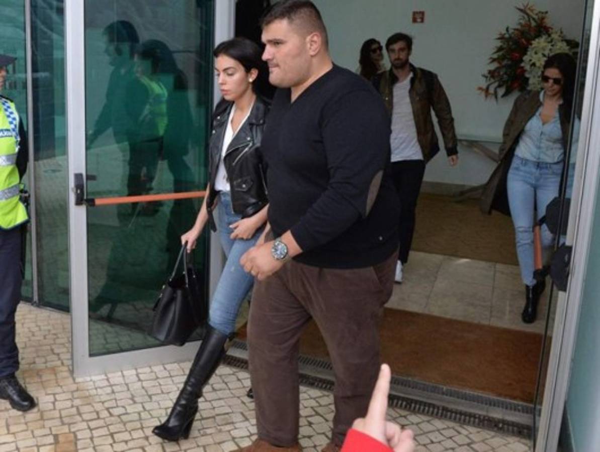 Georgina Rodríguez, la novia de Cristiano, causó furor en Portugal