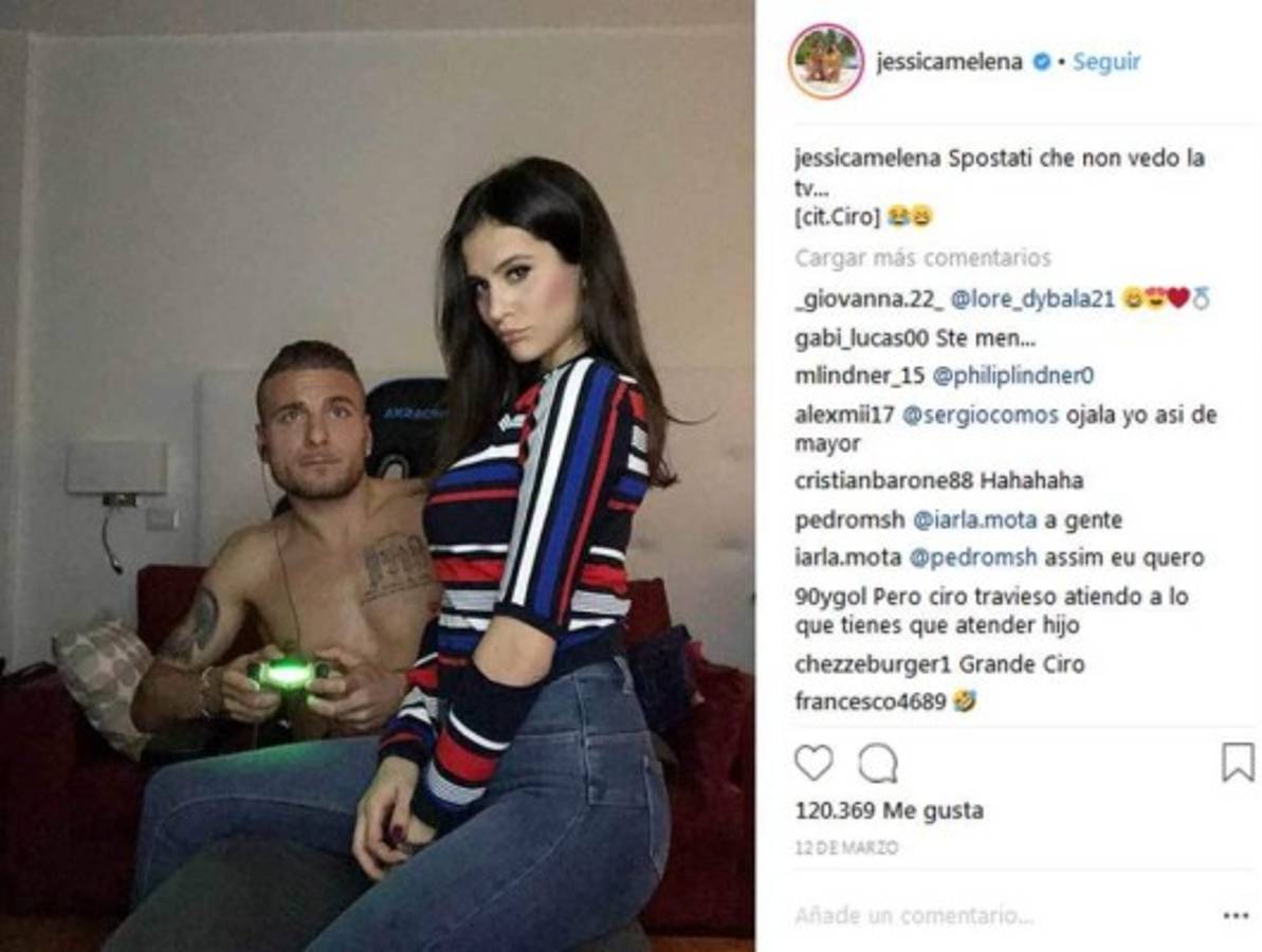 Jessica Melena, 'desesperada' por el vicio del FIFA de Ciro Immobile