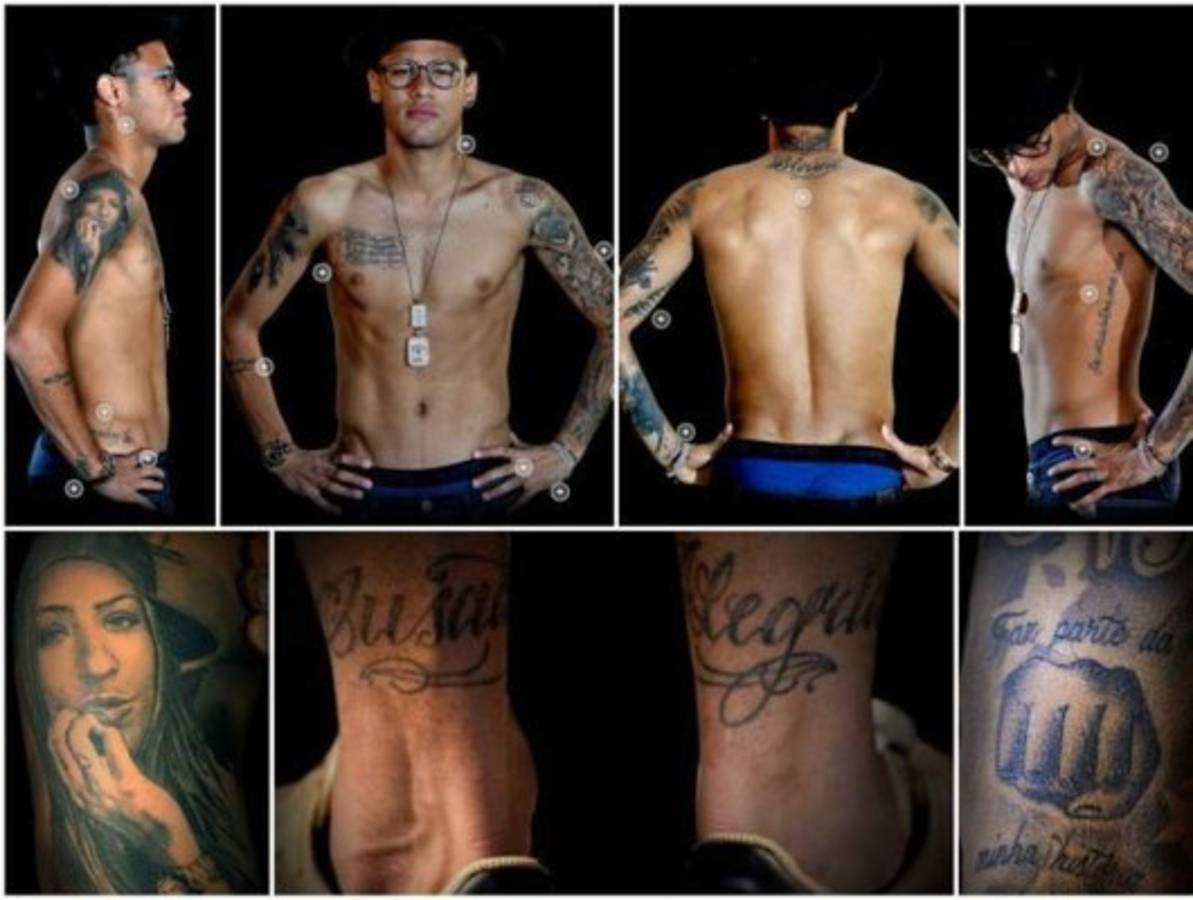 Los tatuajes más extraños del clásico Barcelona-Real Madrid