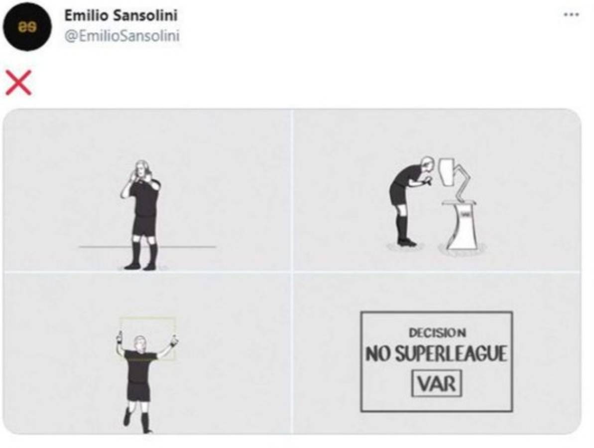 Los nuevos memes liquidan a Florentino Pérez y el Real Madrid tras la caída de la Superliga   