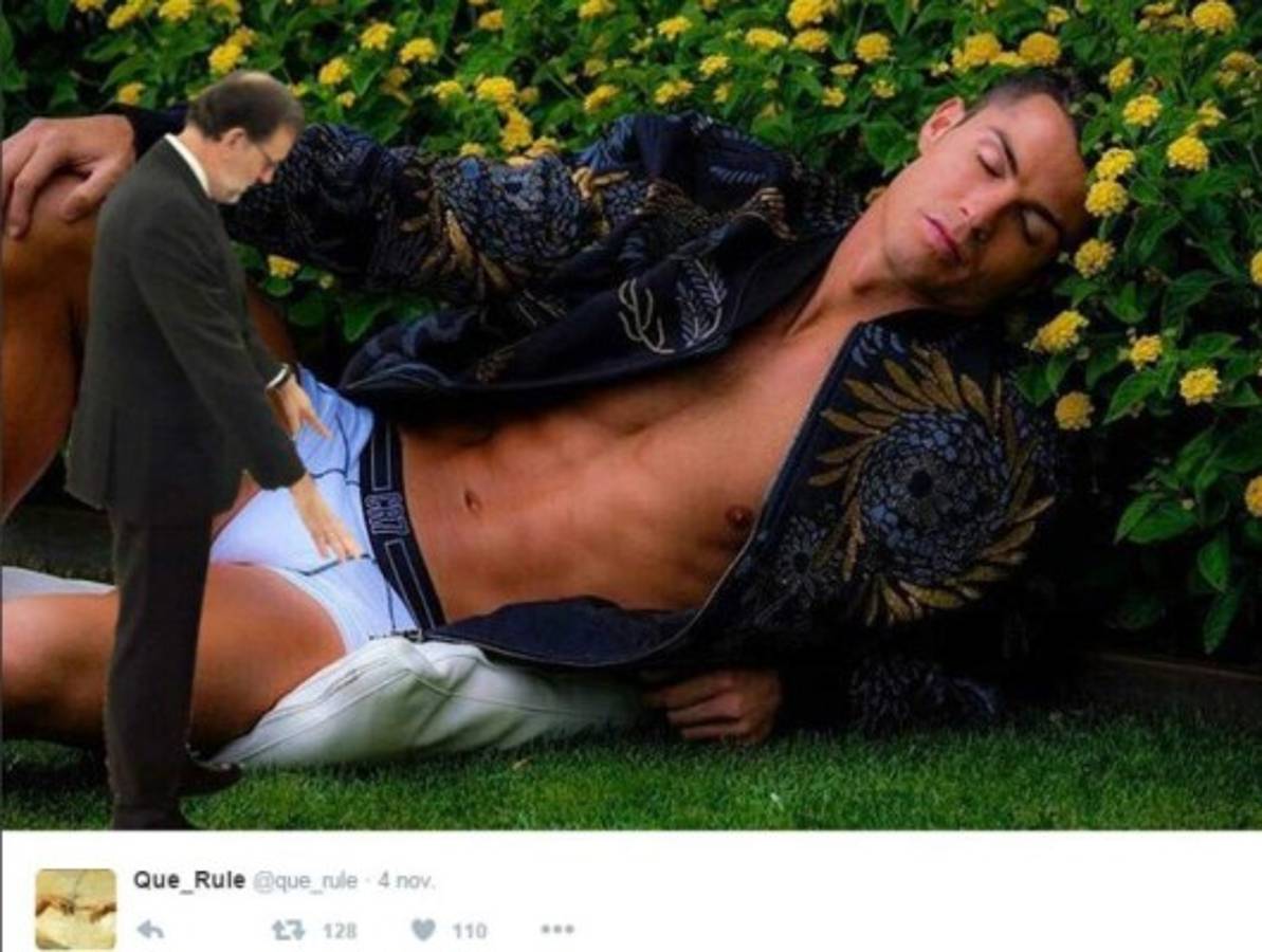 Festejan la renovación de Cristiano Ronaldo con memes de su última y extraña pose