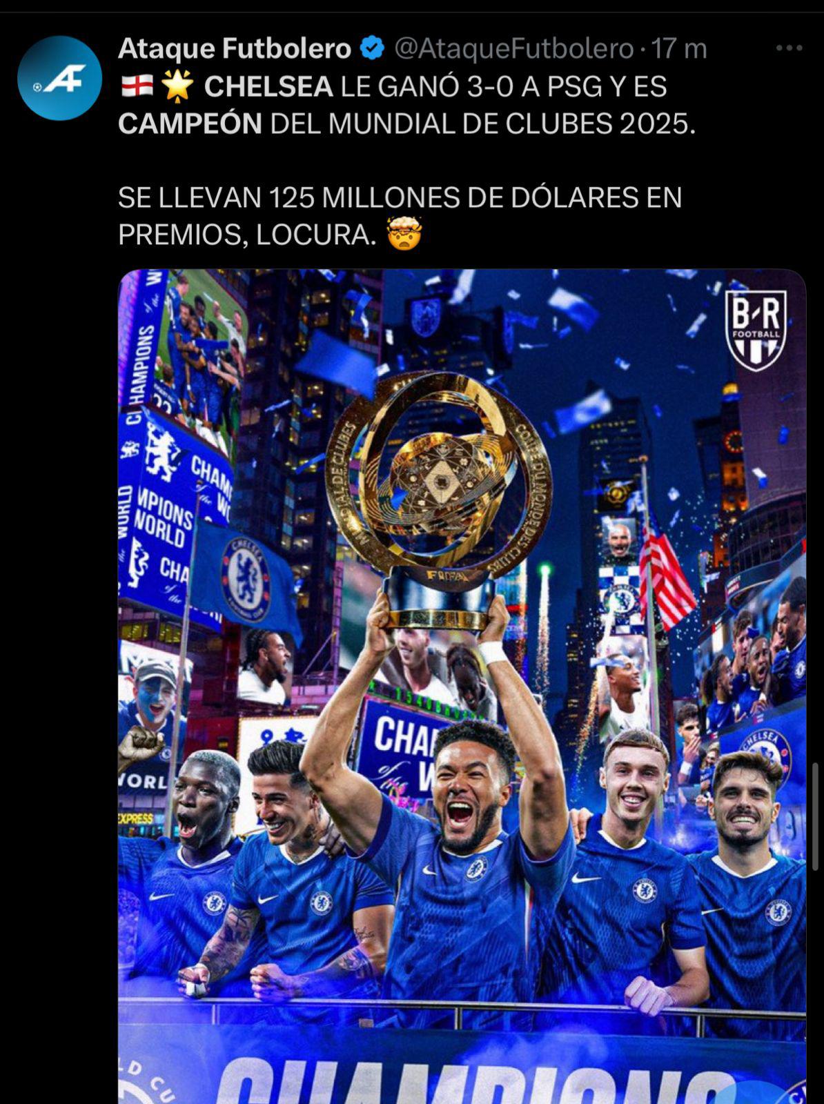 Se les olvidó aprender a perder: la prensa y MisterChip explota contra Luis Enrique tras la coronación del Chelsea en el Mundial de Clubes