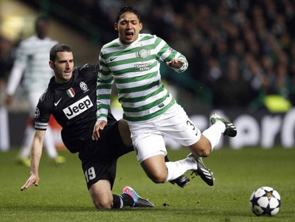 Emilio Izaguirre, el catracho acostumbrano a frenar grandes estrellas