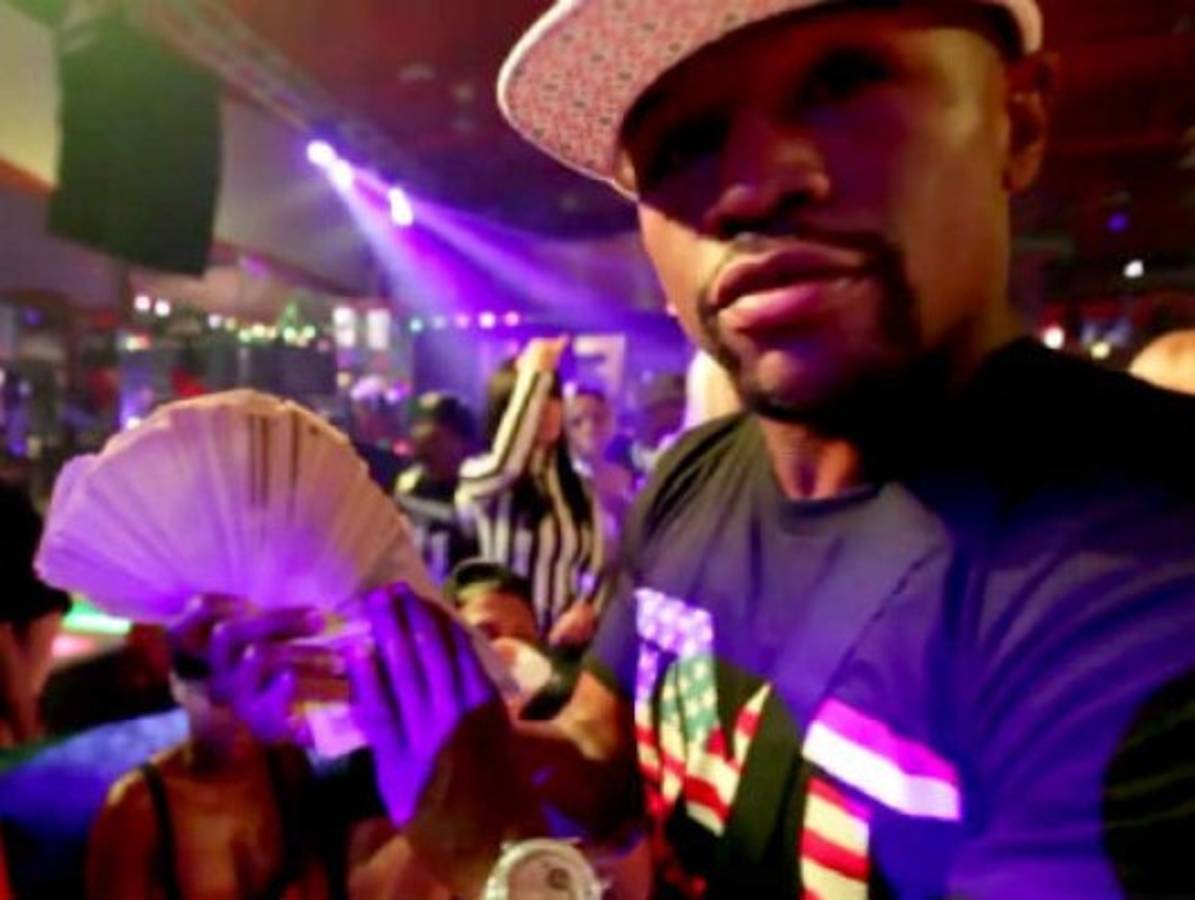 Las 50 locuras y fiestas inolvidables de Floyd Mayweather Jr