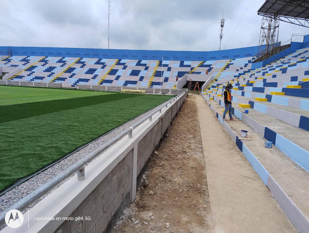 ¡Con novedad en Honduras! El estadio Municipal Ceibeño presenta un cambio total y se prepara para abrir las puertas al fútbol