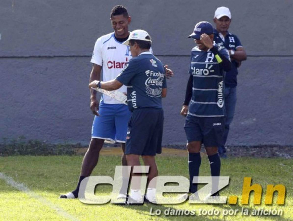 FOTOS: Carlo Costly irradia optimismo en su primer entreno con Honduras