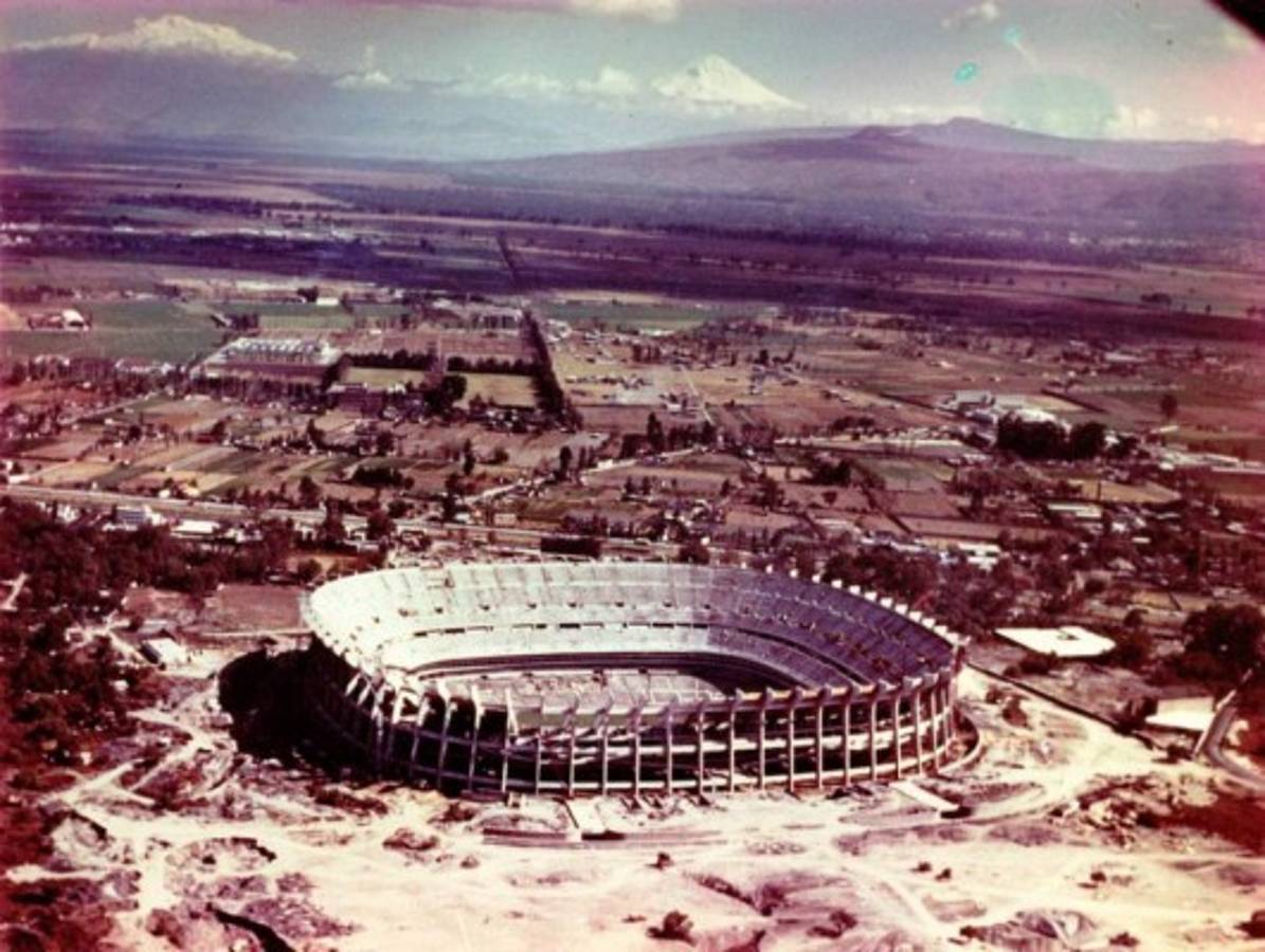 Las mejores fotos del estadio Azteca en su 50 aniversario
