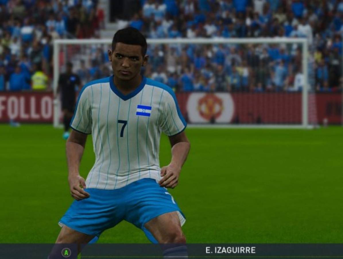 ¡Solo tres se parecen! Así lucen las selecciones de Honduras y Costa Rica en el PES 2020