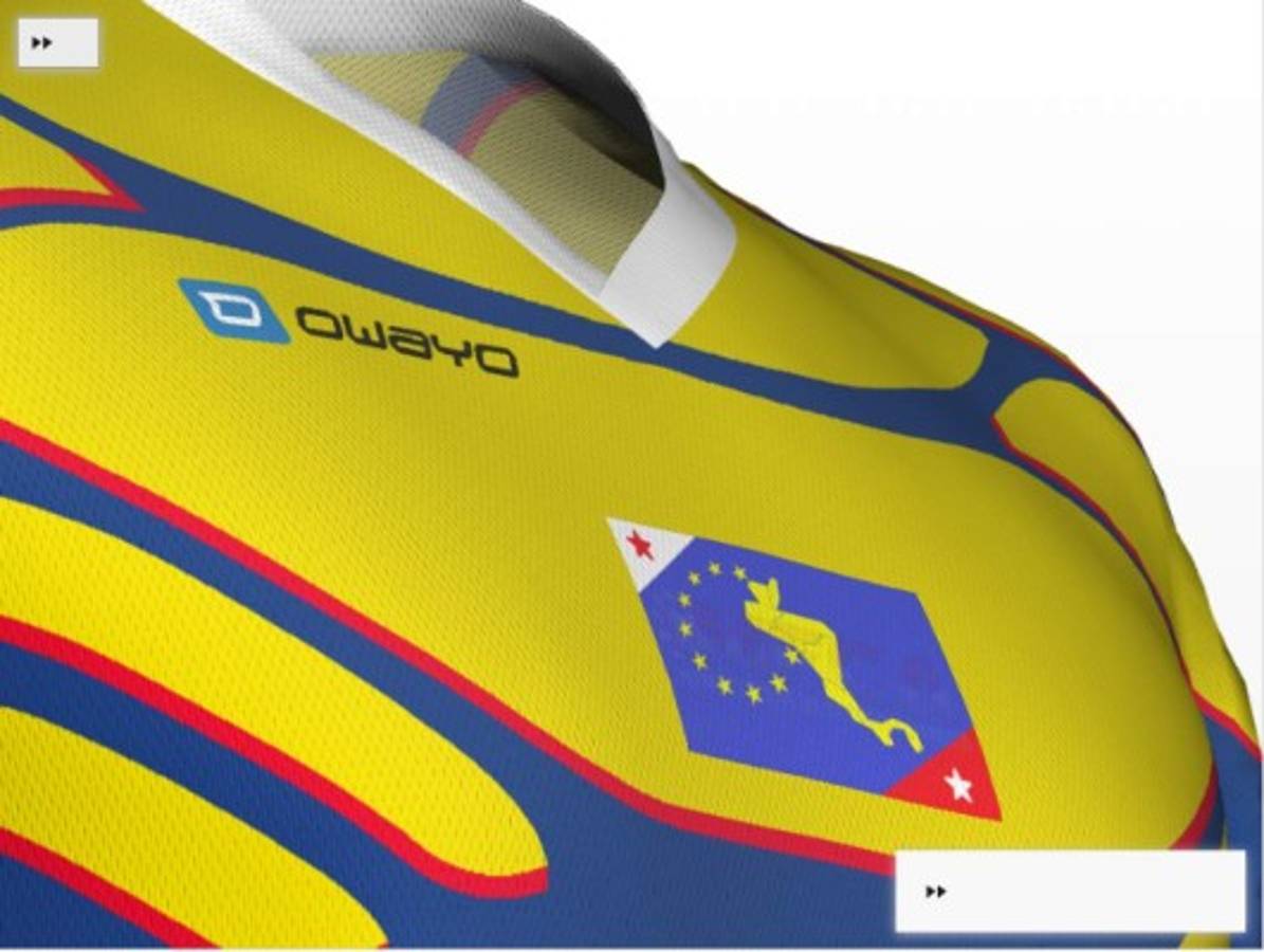 Así sería el uniforme de Centroamérica si fuera una sola selección
