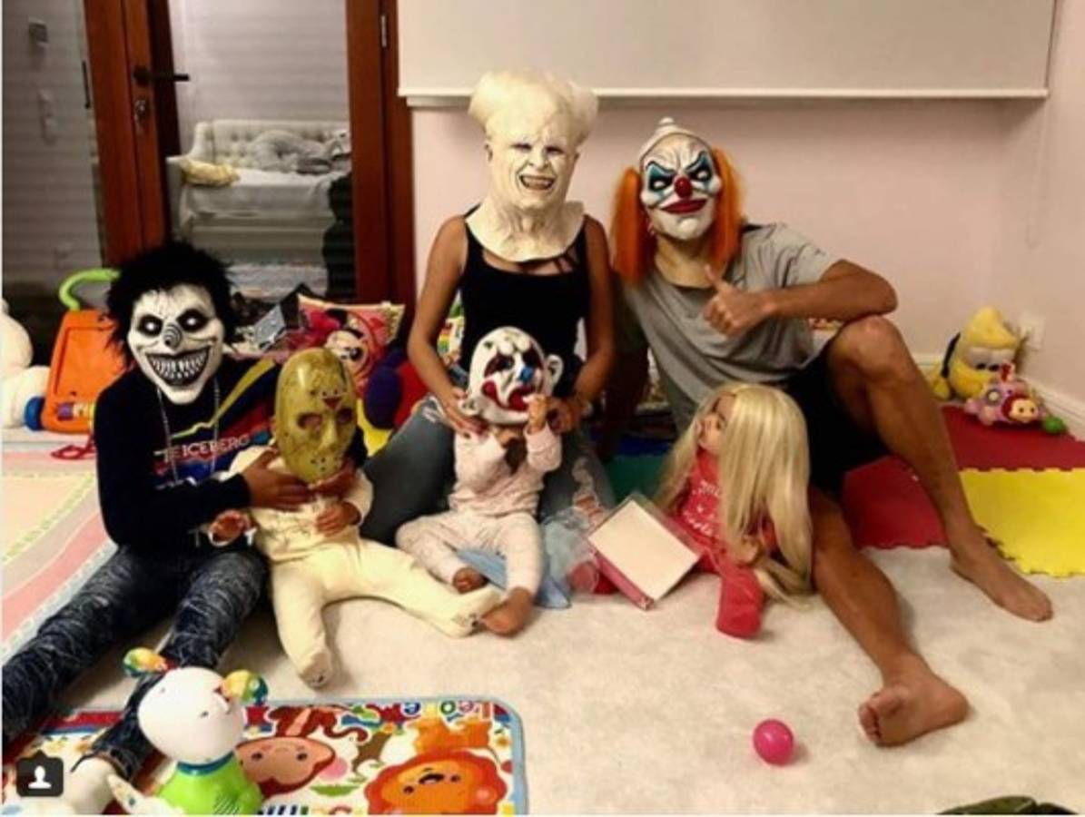 Los disfraces de los futbolistas y famosos para celebrar Halloween 2018