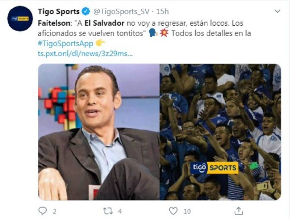¡Indignados! Arremeten contra Faitelson en El Salvador por llamar 'tontitos' a los aficionados