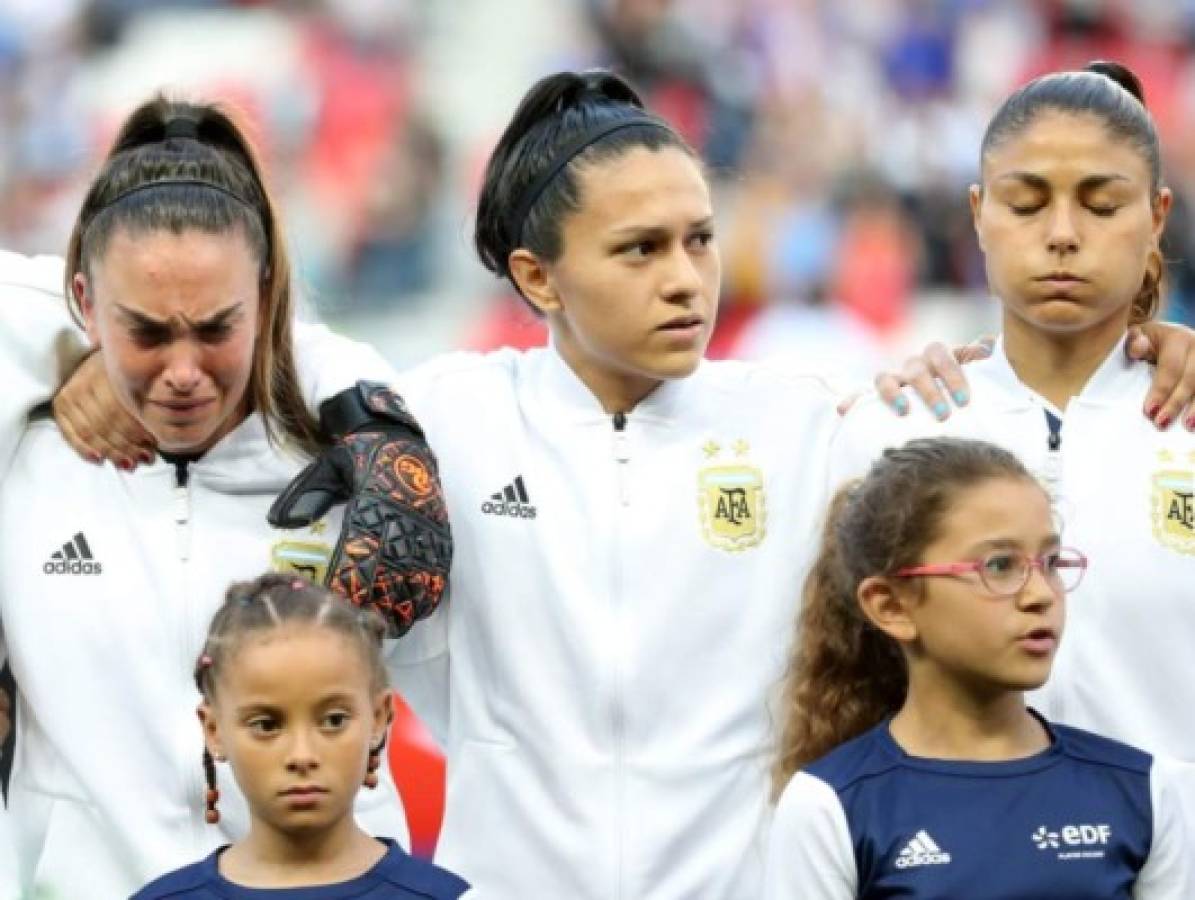 Emotivas imágenes: Así celebró Argentina el empate ante Escocia en el Mundial Femenino