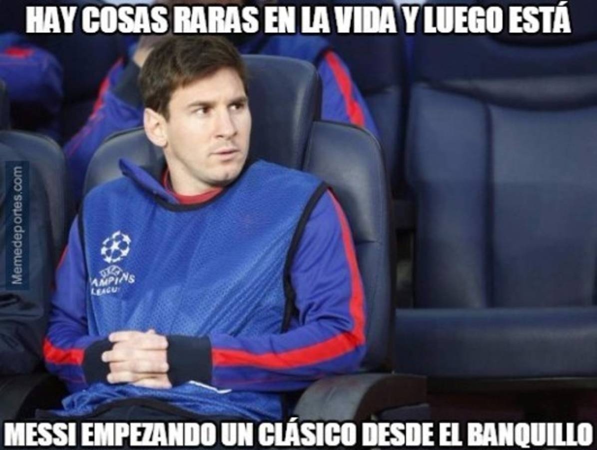 Imperdibles memes del clásico Real Madrid-Barcelona en el Bernabéu