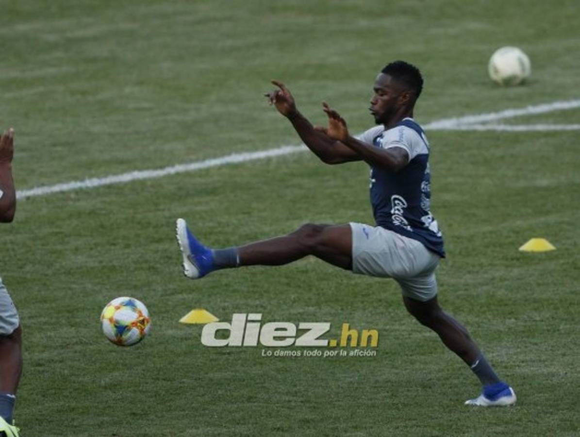 ¡Con todo! Así fue el último entrenamiento de Honduras antes de enfrentar a Chile