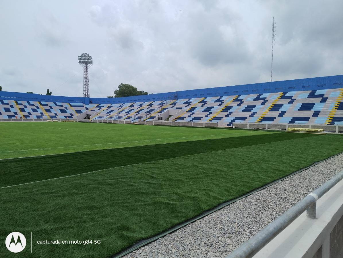 ¡Con novedad en Honduras! El estadio Municipal Ceibeño presenta un cambio total y se prepara para abrir las puertas al fútbol